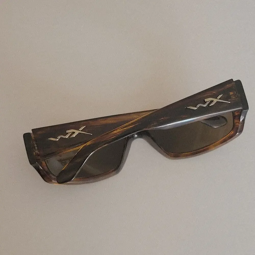 Wiley X WX Z87-2 SLIK sunglasses tortoise frame Made in Italy